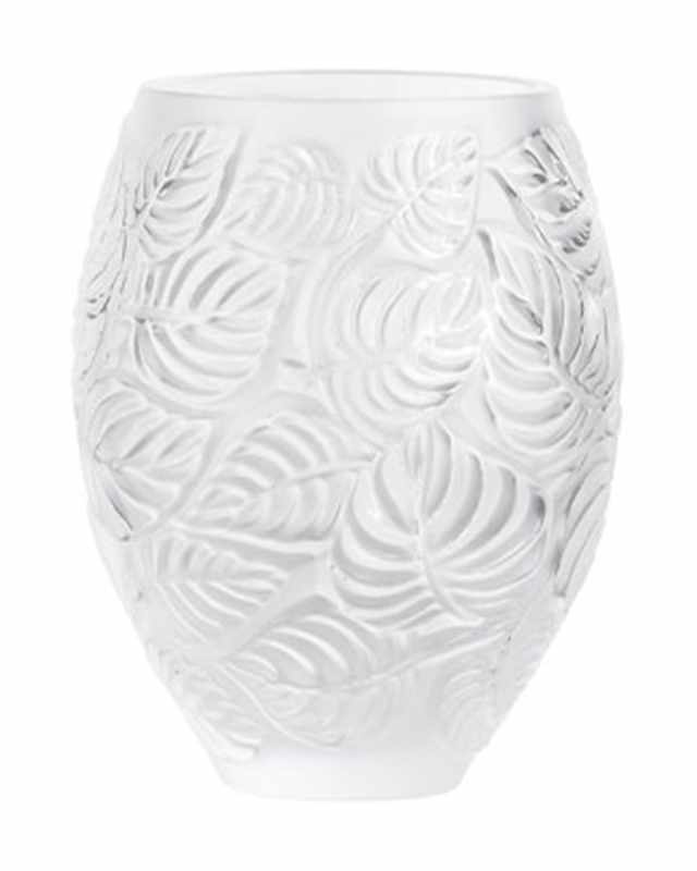 Feuilles Vase, Clear